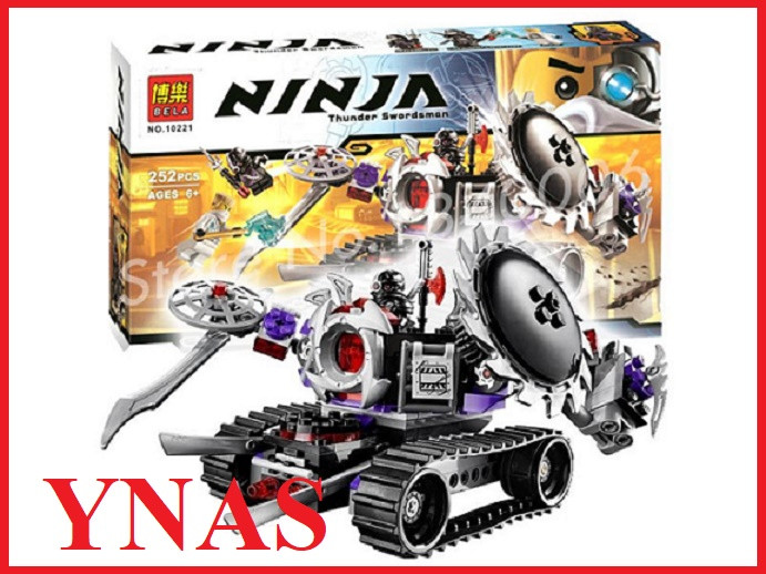Детский конструктор Ninjago Ниндзяго Bela арт. 10221 Разрушитель, аналог LEGO Лего ниндзя го муви 70726