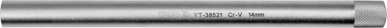 Головка торцевая свечная 3/8" 16мм L250мм "Yato" YT-38521