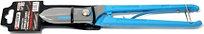 Ножницы по металлу с металлическими рукоятками "прямой рез" 10"-250мм, на пластиковом держателе Forsage