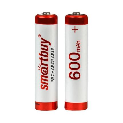 Аккумулятор NiMh Smartbuy AAA/2BL 600 mAh, фото 2