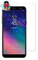 Защитное стекло для Samsung Galaxy A6s (SM-G6200) , цвет: прозрачный