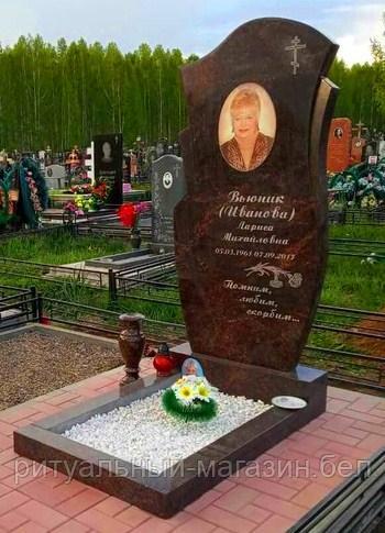 Памятник из гранита Образец формы 166А