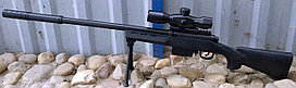 Детская пневматическая снайперская винтовка 96 см AWP с фонариком М66