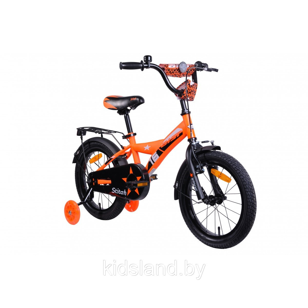 Детский велосипед Aist Stitch 16" (оранжевый) - фото 2 - id-p119215384