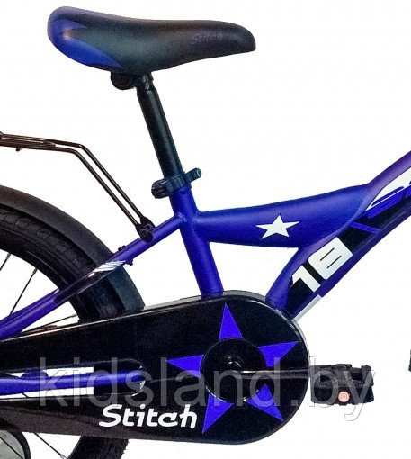 Детский велосипед Aist Stitch 18" (синий) - фото 4 - id-p119215560