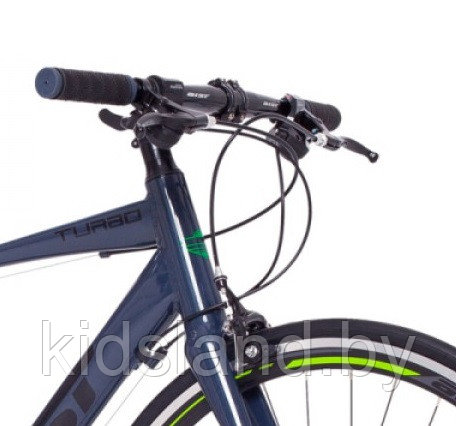Велосипед Aist Turbo 28" (графитовый) - фото 3 - id-p119215591