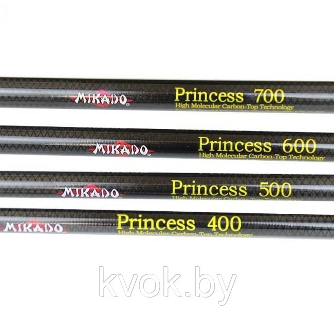 Удочка с кольцами Mikado Princess 6 м, тест: 10-30 г, 339 гр. - фото 3 - id-p119215878