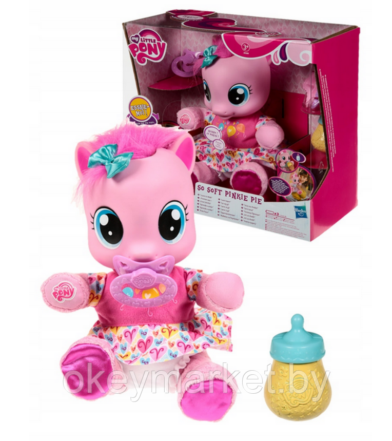 Интерактивная игрушка 'Малютка пони Пинки Пай' My little Pony на русском языке, фото 2
