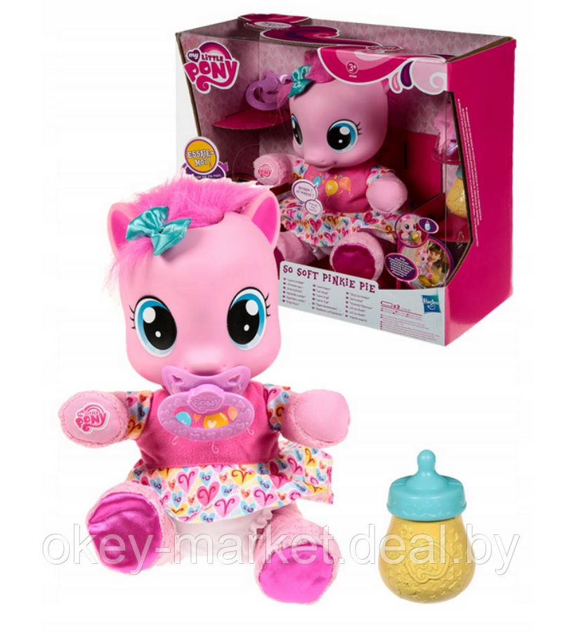 Интерактивная игрушка 'Малютка пони Пинки Пай' My little Pony на русском языке - фото 1 - id-p119216677