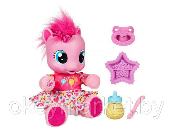 Интерактивная игрушка 'Малютка пони Пинки Пай' My little Pony на русском языке, фото 3
