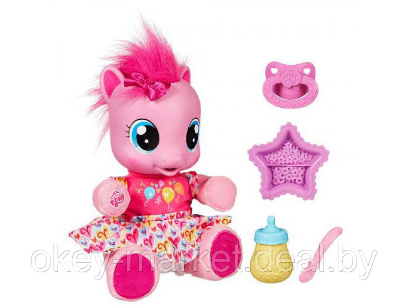 Интерактивная игрушка 'Малютка пони Пинки Пай' My little Pony на русском языке - фото 3 - id-p119216677