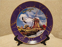 Тарелка сувенирная "Беларусь" 12,5 см