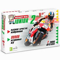 Игровая приставка DENDY Junior 2 Classic (10 встроенных игр, 8 bit, 2 дж. + пистолет)