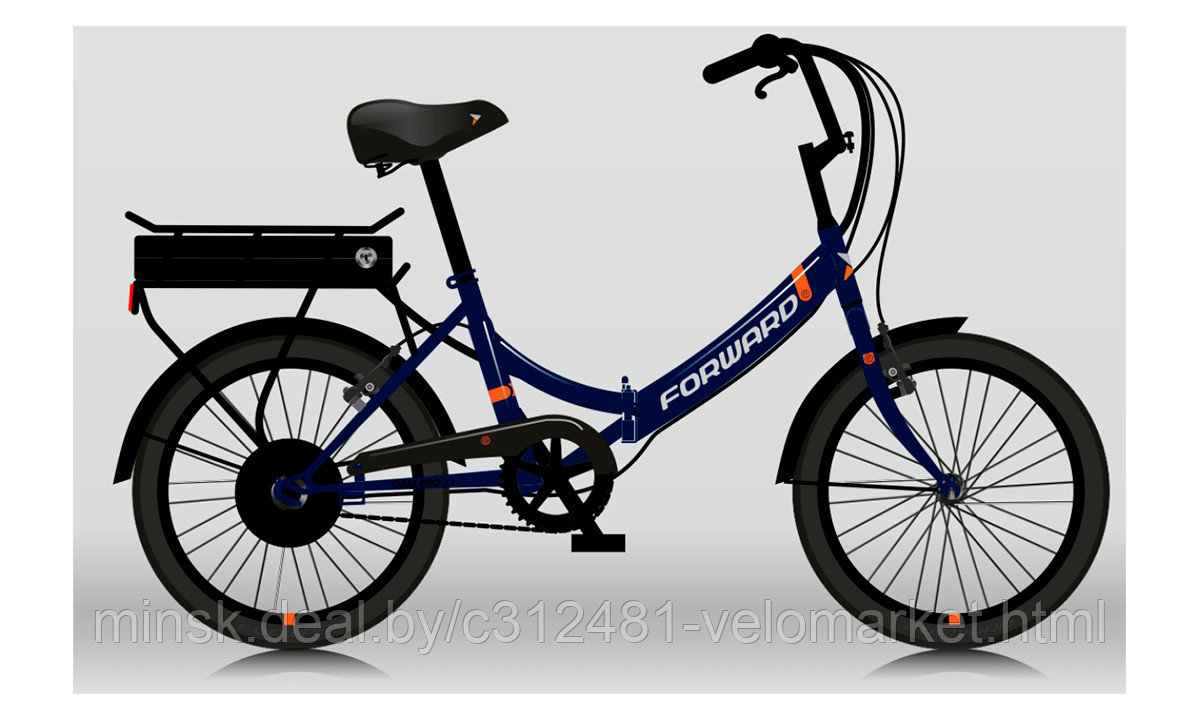 Электровелосипед (велогибрид) FORWARD GALLERO 20 (2020) - фото 2 - id-p119222029