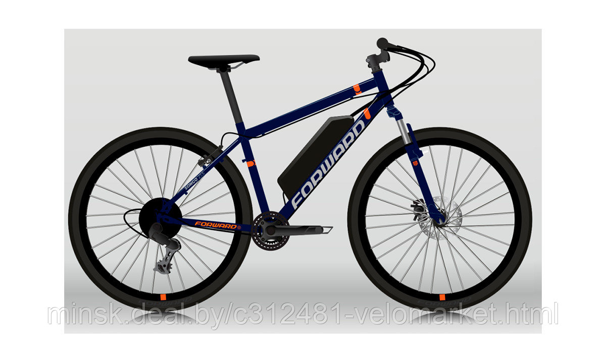 Электровелосипед (велогибрид) FORWARD TALWIND(2020) - фото 2 - id-p119222032