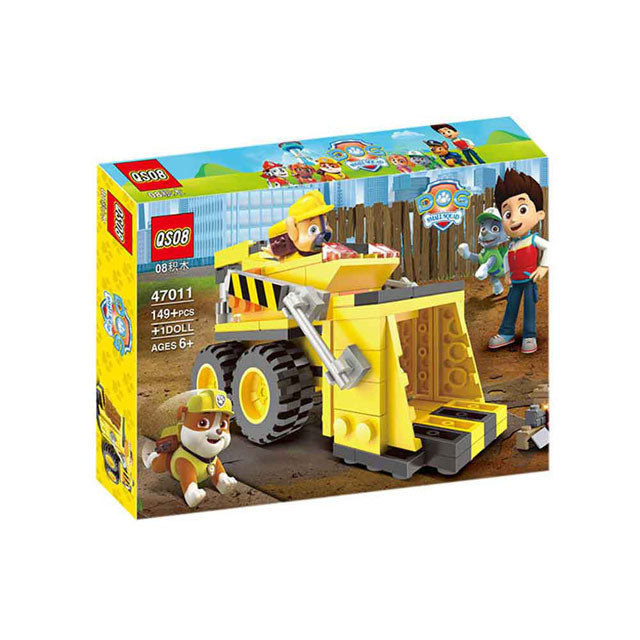 Конструктор QS08 47011 Щенячий патруль Бульдозер (аналог Lego) 149 деталей - фото 3 - id-p119222264