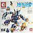Конструктор S8302 Ninja Синий робот (аналог Lego Ninjago) 289 деталей, фото 6