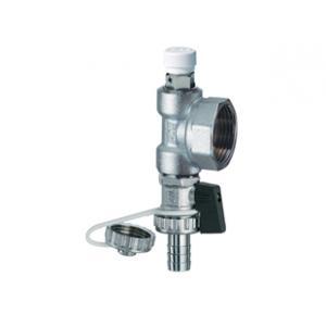 FAR 4071 М138 Тройник концевой с ручным воздухоотводчиком и сливным краном 1"