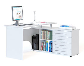 Компьютерный стол КСТ-109 Белый правый