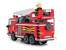 Детский конструктор брик BRICK арт. 904 "Пожарная машина техника", аналог лего пожарная станция и часть, фото 4