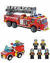 Детский конструктор брик BRICK арт. 908 "Пожарная машина техника", аналог лего пожарная станция и часть, фото 2