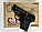 Пистолет металлический Airsoft Gun C1. пневматический на пульках 6мм, фото 5