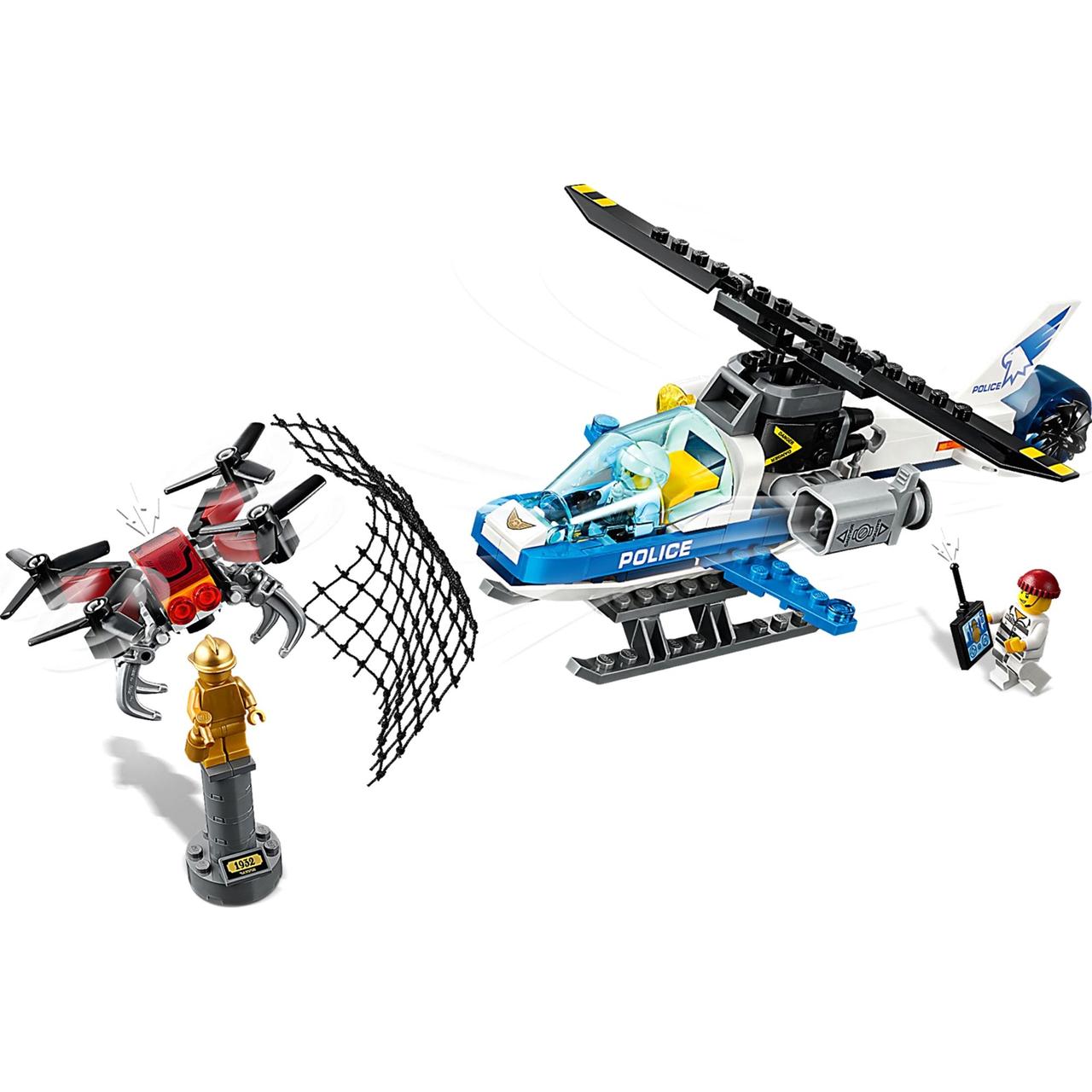 Детский конструктор Lepin арт. 02126 Воздушная полиция: погоня дронов, аналог лего LEGO City Сити - фото 3 - id-p119230763