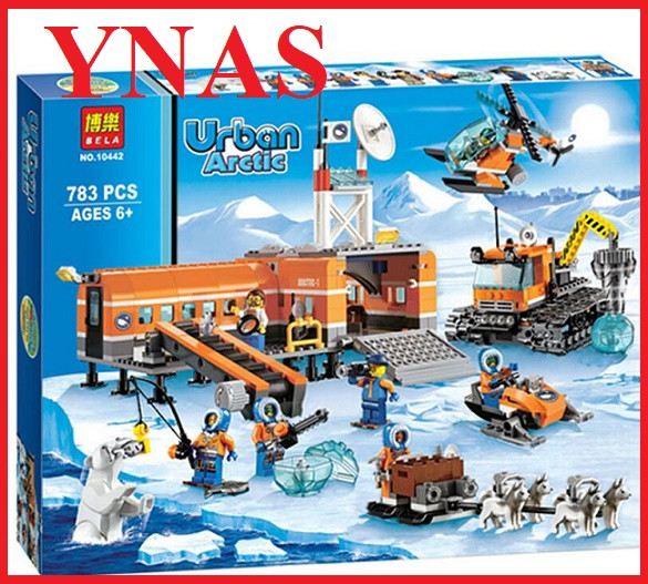 Детский конструктор Brick арт. 10442 "Арктическая база экспедиция" арктика, аналог LEGO City 60036 сити