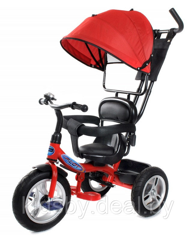 Детский велосипед трехколесный Trike Pilot PTA1DR 12/10" 2020 (красный) - фото 6 - id-p118739684