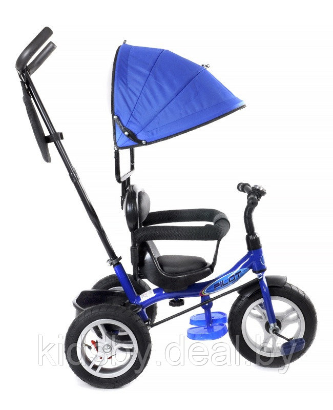 Детский велосипед трехколесный Trike Pilot PTA1B 12/10" 2020 (синий) - фото 3 - id-p118739690