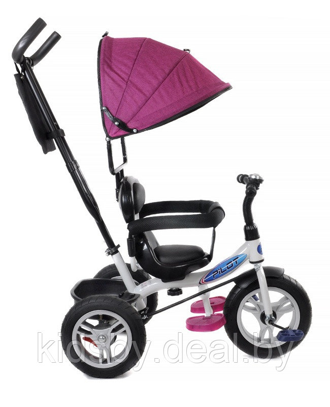 Детский велосипед трехколесный Trike Pilot PTA1V 12/10" 2020 (фиолетовый) - фото 3 - id-p118739691