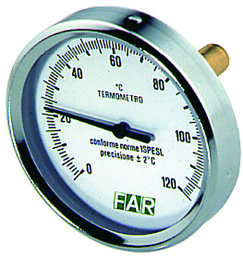 FAR 2600 Термометр биметаллический, Ø80 мм