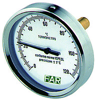 FAR 2600 Термометр биметаллический, Ø80 мм