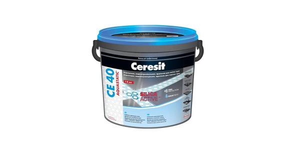 Фуга Ceresit CE40 эластичная антрацит №13 (2 кг)