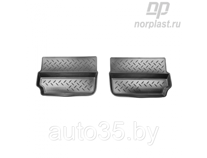 Коврики салонные для Opel Zafira B (2005-2012) (3 ряд)
