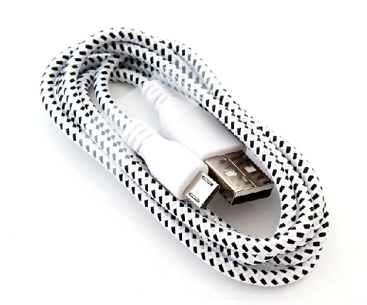 Кабель для зарядки micro usb усиленный плетеный, фото 2