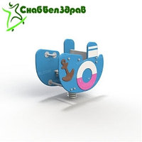 Качалка пружинная "Пароходик" М4132 Качалка пружинная "Пароходик"