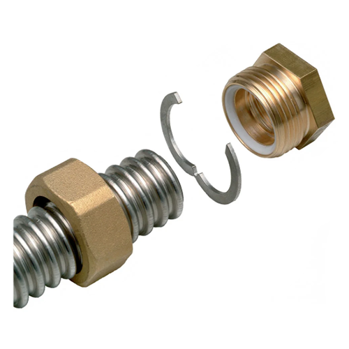 Фитинг для гофрированных труб Meibes FixLock DN16 1/2" - фото 1 - id-p119257020