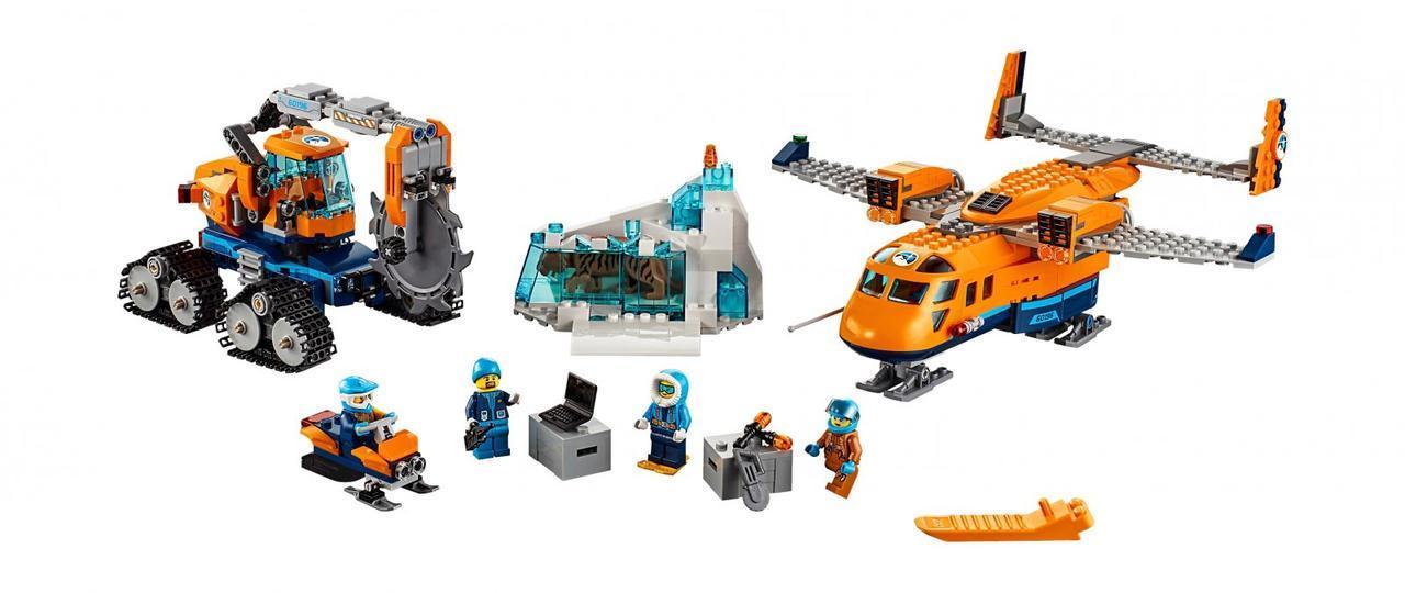 Детский конструктор Bela арт. 10996 "Арктический грузовой самолёт", аналог LEGO сити арктика - фото 5 - id-p119257747