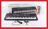 BX-1688 Детский синтезатор, микрофон, запись, usb, работа от сети, 61 клавиша