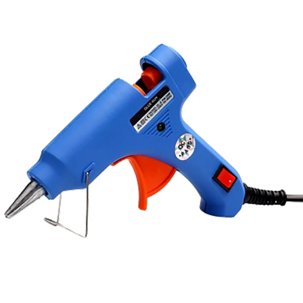 Клеевой пистолет с выключателем Hot Melt GLUE Gun 20 W для стержня 7-8 мм - фото 2 - id-p119257833