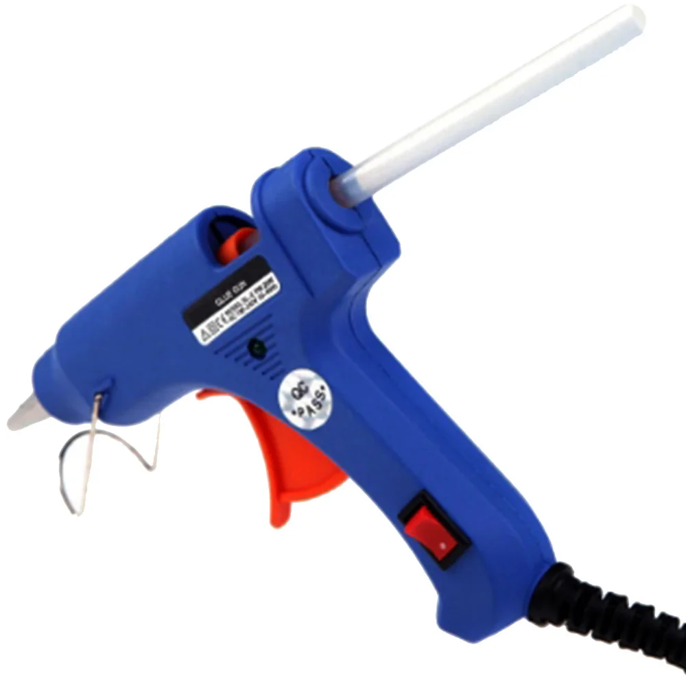 Клеевой пистолет с выключателем Hot Melt GLUE Gun 20 W для стержня 7-8 мм - фото 3 - id-p119257833