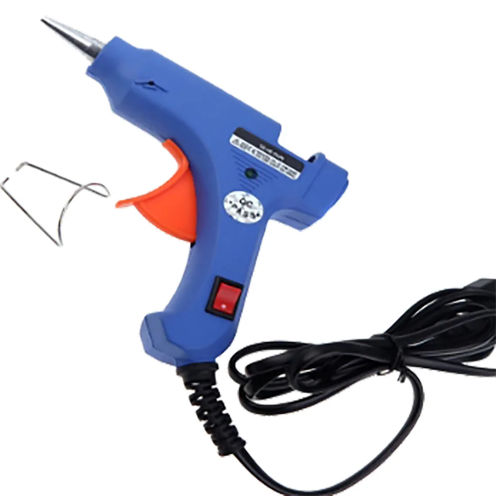 Клеевой пистолет с выключателем Hot Melt GLUE Gun 20 W для стержня 7-8 мм - фото 5 - id-p119257833