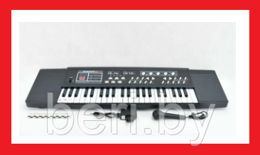 HL-3829 Детский синтезатор Canto Electronic 44 клавиши с микрофоном - фото 2 - id-p119261352
