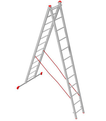 Лестница 2*12 двухсекционная, Россия