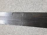 Кабельный трап. Кабель-канал ККР 1-1,5 черный резиновый 1000*140*20мм, фото 4
