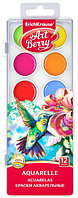 Акварель медовая ArtBerry с УФ защитой яркости 12 цветов