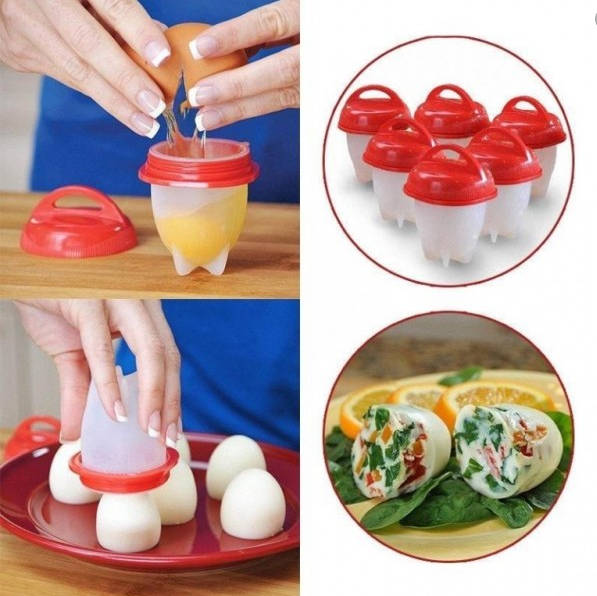 Формы для Варки яиц - Silicon Egg Boil - 6 шт