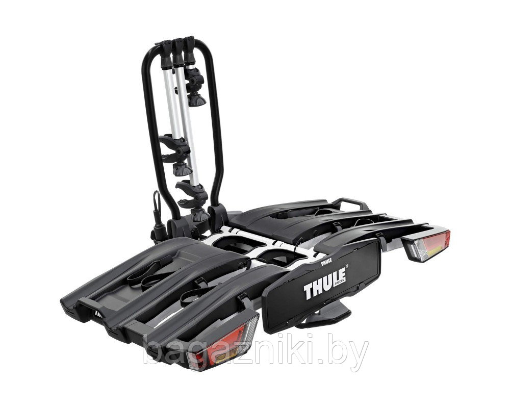 Велокрепление Thule EasyFold XT3 934 на фаркоп. Платформа на 3 велосипеда