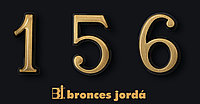 Цифра 3 см из бронзы памятник ПРЯМОЙ ПОСТАВЩИК Bronces Jorda Испания в наличии